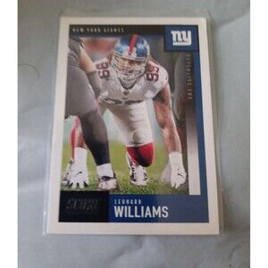2020 Score Football #184 Leonard Williams Giants